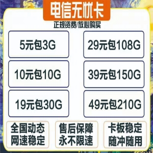 晟成电信无忧卡