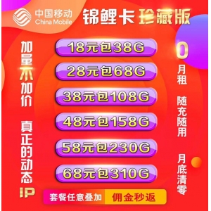 小象移动锦鲤卡珍藏版